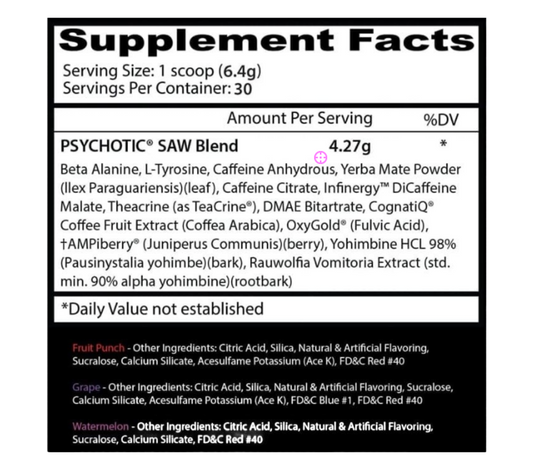 Psychotic Saw Insane Labz