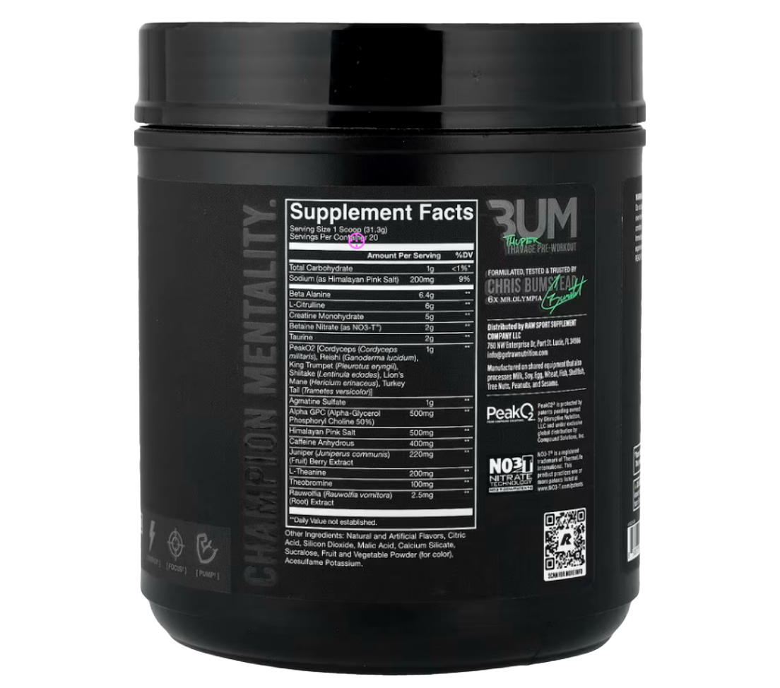 Thuper Thavage Pre-Workout