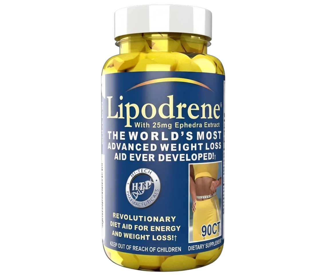 Lipodrene Hi-Tech Pharmaceuticals (90 Tabs) - El Quemador #1 con Efedra