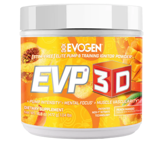Evogen EVP 3D (40 Servings) - Pre-Entreno Pump & Vascularidad Ultra Premium