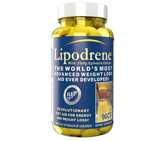Lipodrene Hi-Tech Pharmaceuticals (90 Tabs) - El Quemador #1 con Efedra
