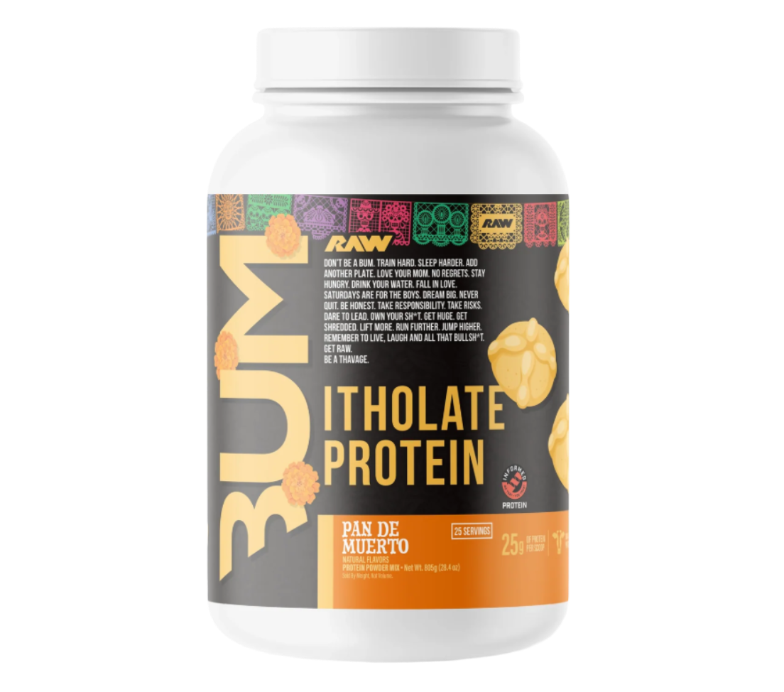 Raw CBUM Whey Protein Isolate 25 Porciones